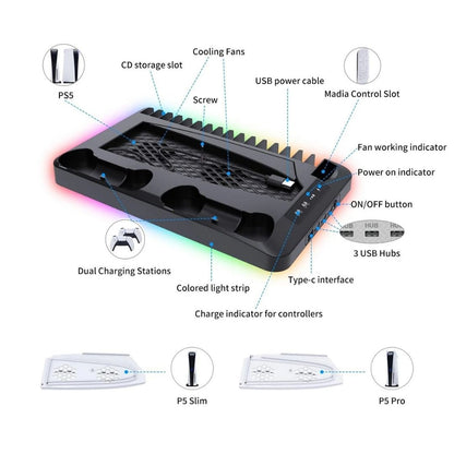 TranquilGamer PS5 Slim Dock